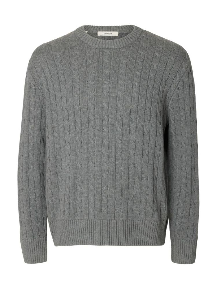 SLMBRAUN KNIT CABLE CREW NOOS 178991 Medium G