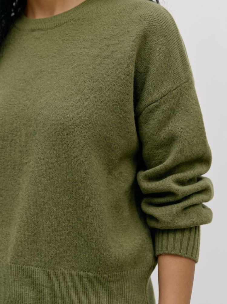 VMKACY LS O-NECK PULLOVER 306803001 Sphag