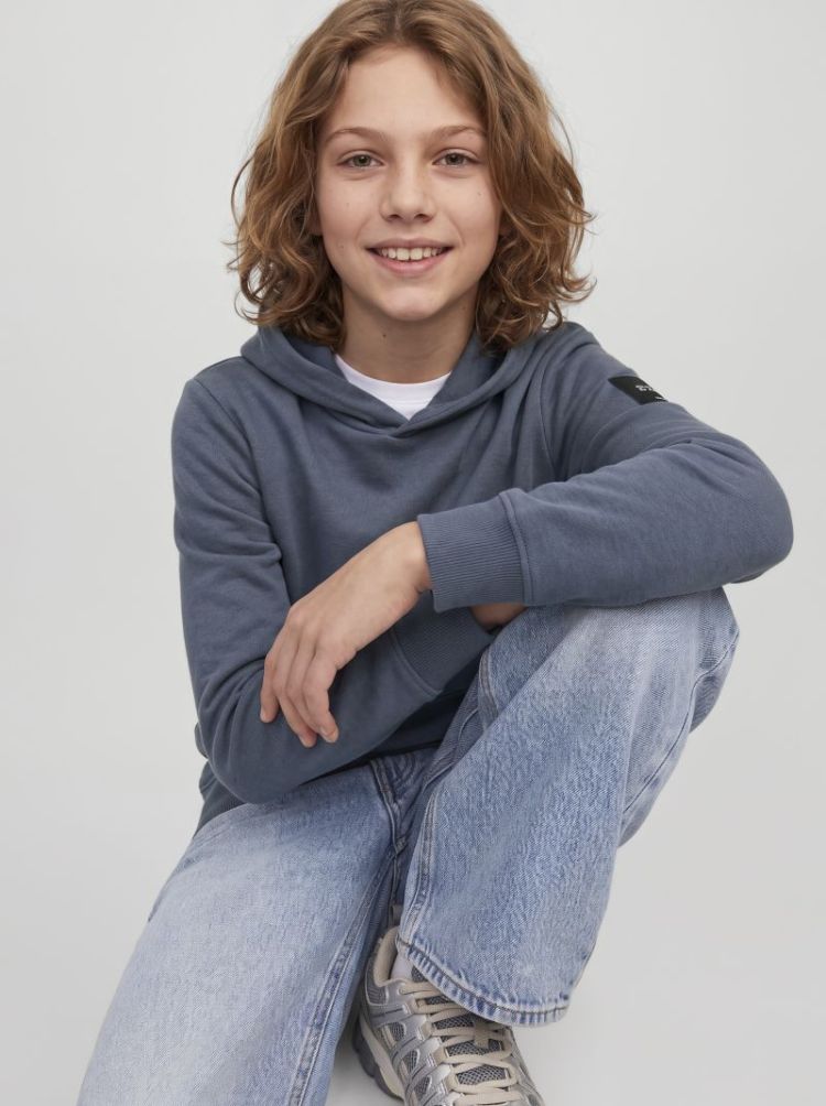 JJCLEVELAND SWEAT HOOD SN JNR 176720 Turbulen
