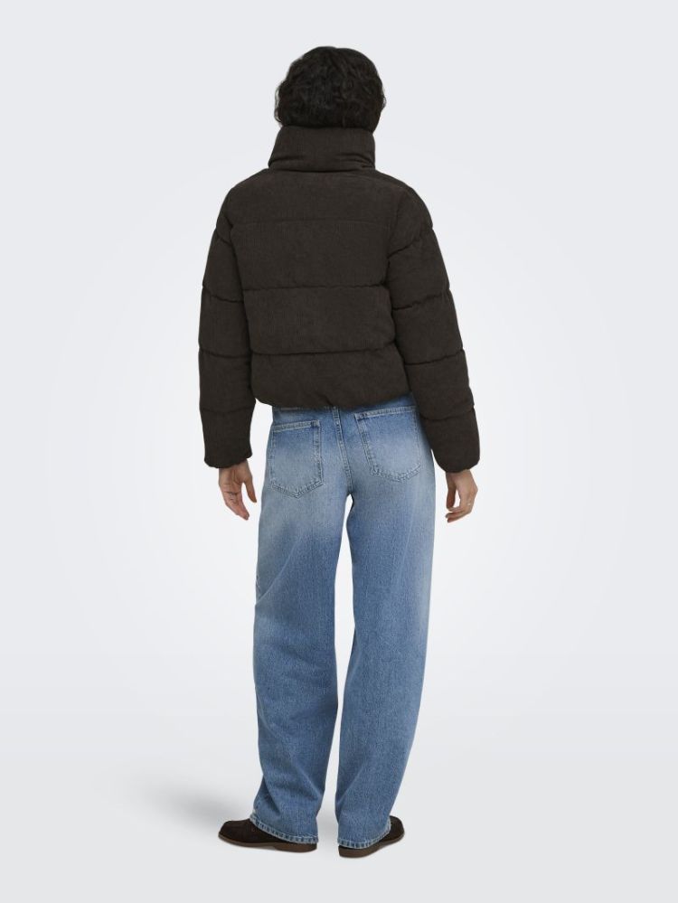 ONLNEWDOLLY CORDUROY PUFFER OT 244915001 Choco