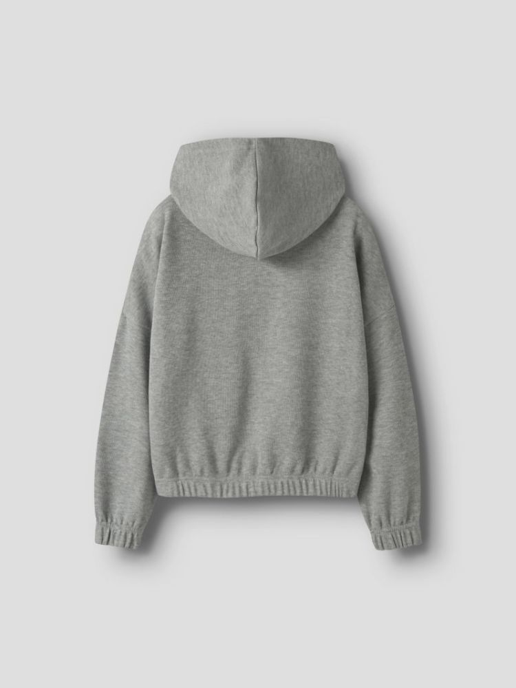 NKFOKOMMA LS SHORT SWEAT WH UN 179334 Grey Mel