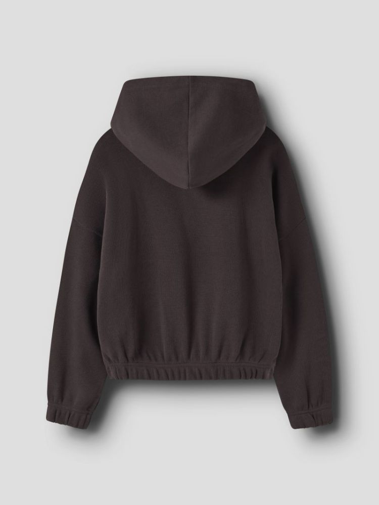 NKFOKOMMA LS SHORT SWEAT WH UN 295561 Chocolat