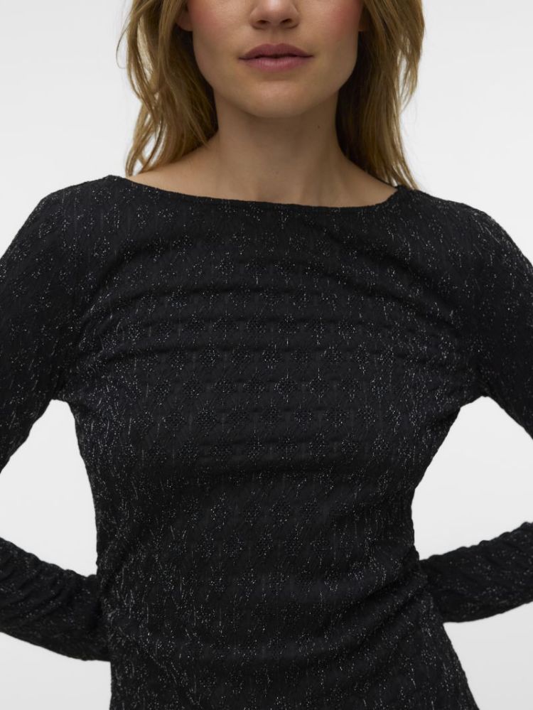 VMKALI LS SHORT DRESS LX JRS 177868 Black