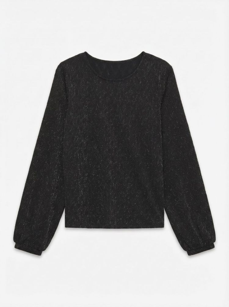 VMKALI LS O-NECK TOP LX JRS 177868 Black