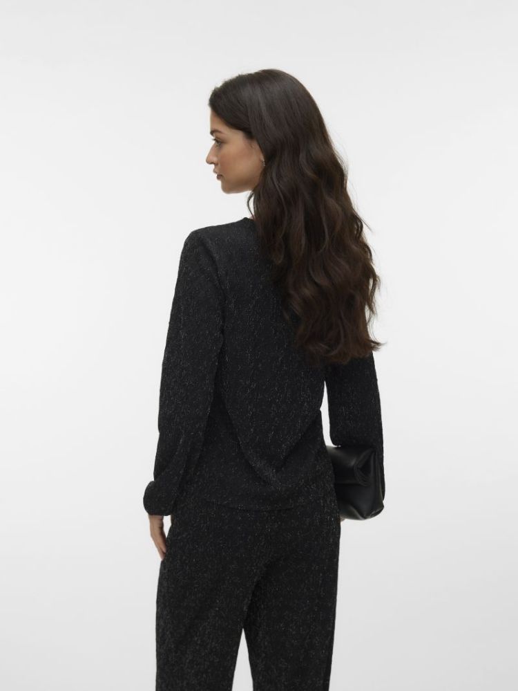 VMKALI LS O-NECK TOP LX JRS 177868 Black