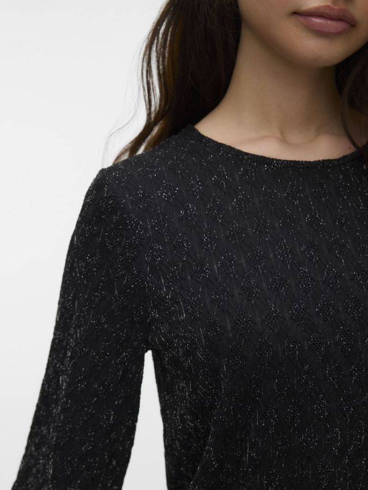 VMKALI LS O-NECK TOP LX JRS 177868 Black