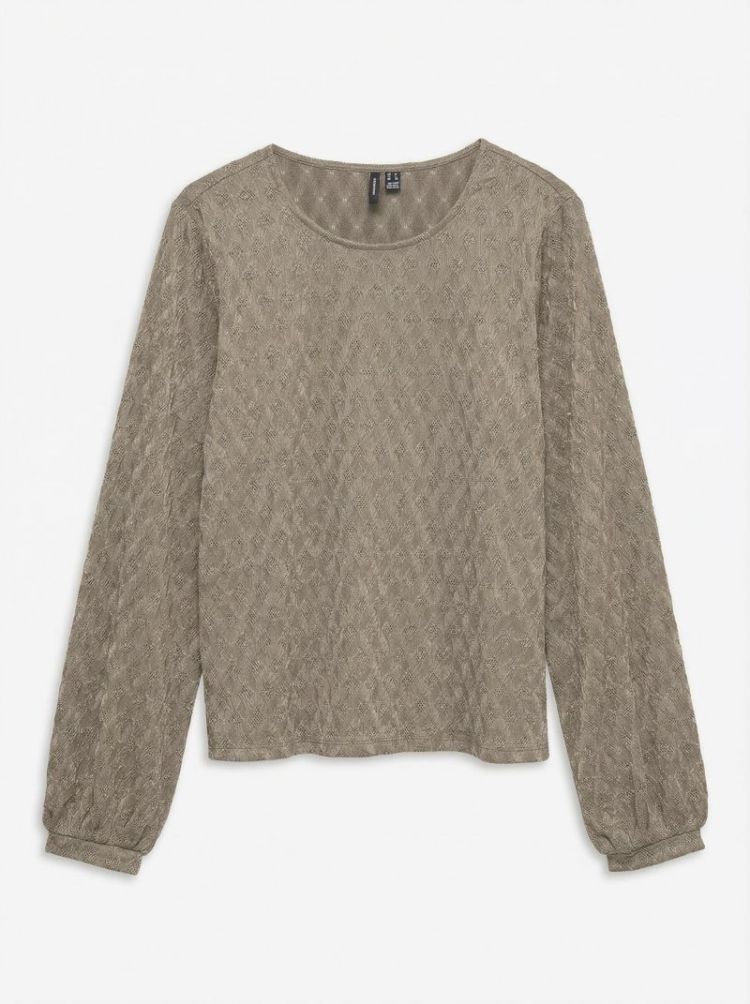 VMKALI LS O-NECK TOP LX JRS 274096 Fossil