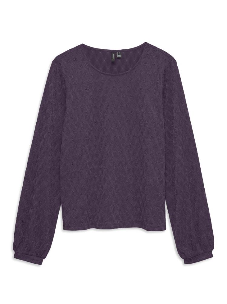 VMKALI LS O-NECK TOP LX JRS 307271 Sweet Gr