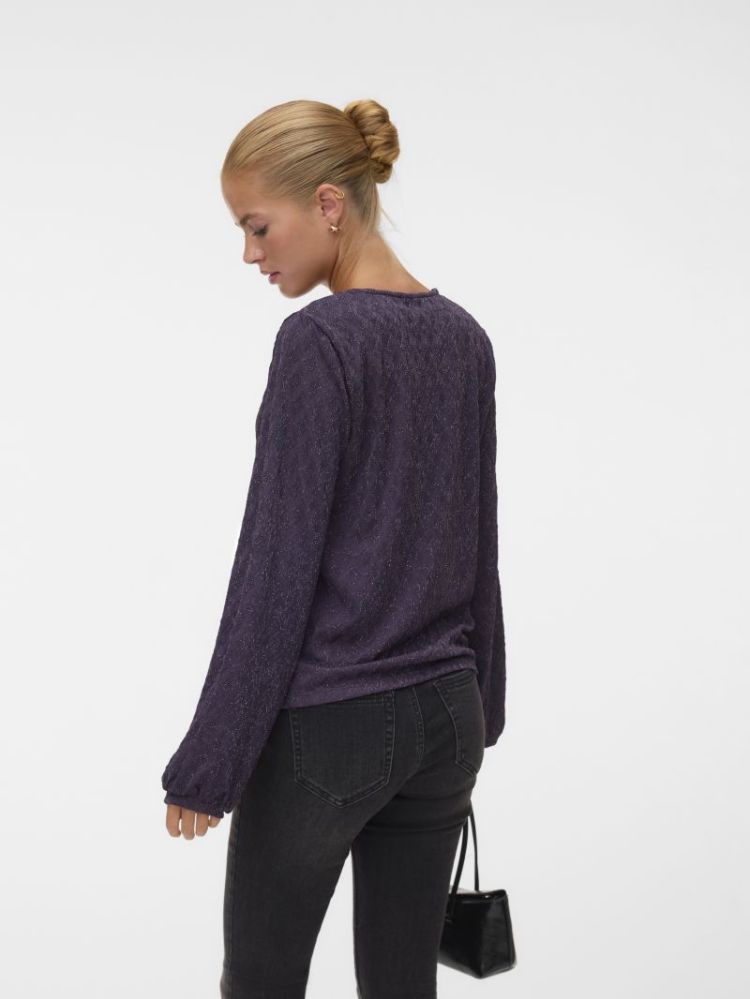 VMKALI LS O-NECK TOP LX JRS 307271 Sweet Gr