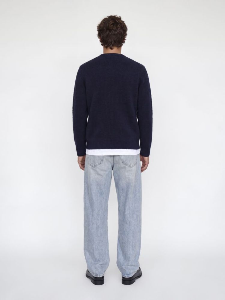 JPRBLASIMON SOUFFLE KNIT CREW 175879002 Night