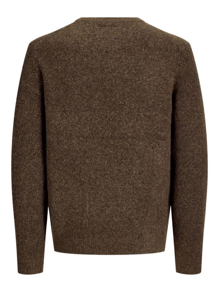 JPRBLASIMON SOUFFLE KNIT CREW 176164002 Choco