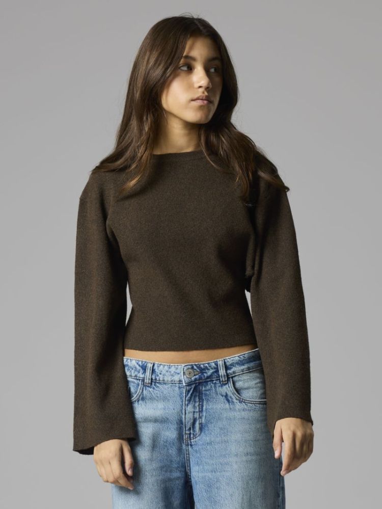 NLFHEAVY LS SHORT FITTED KNIT 301869 Delicios