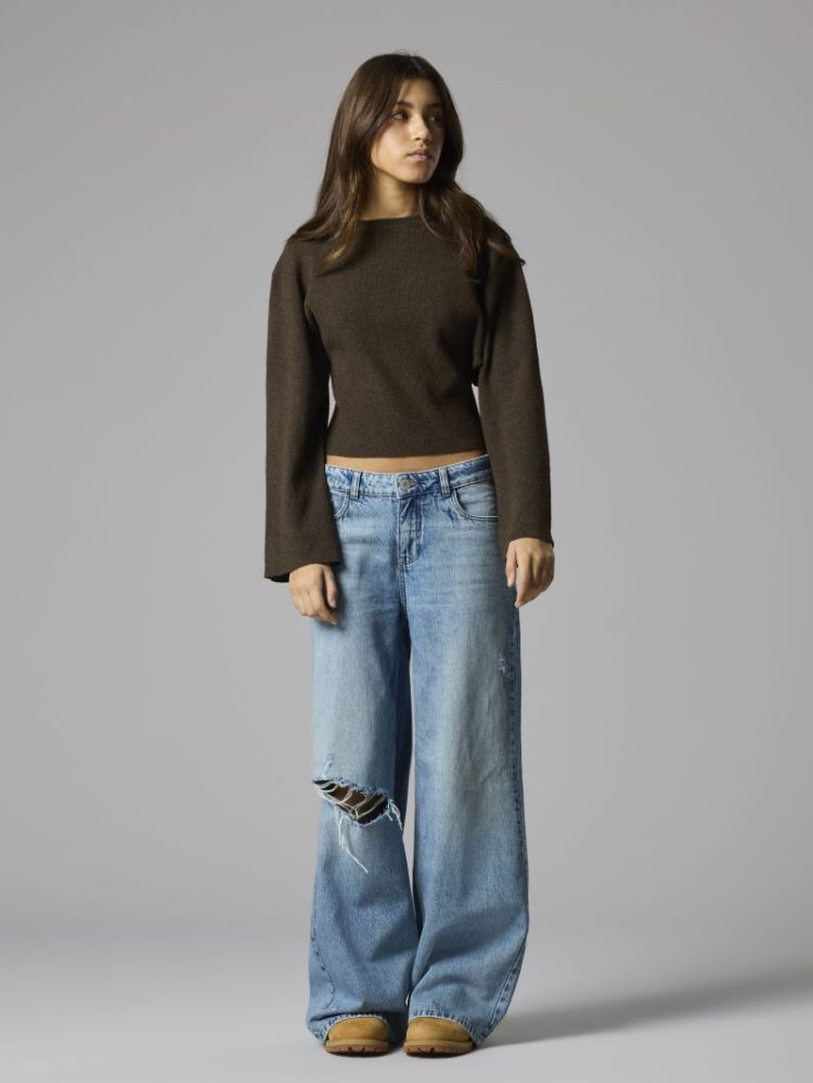 NLFHEAVY LS SHORT FITTED KNIT 301869 Delicios