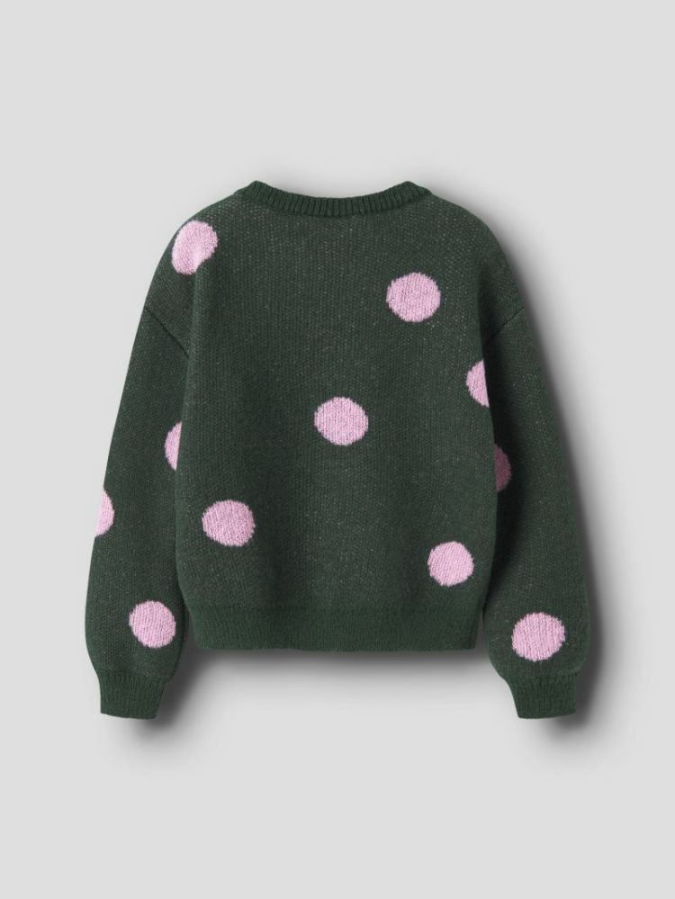NKFOLISA LS KNIT BF 296075 Pine Gro