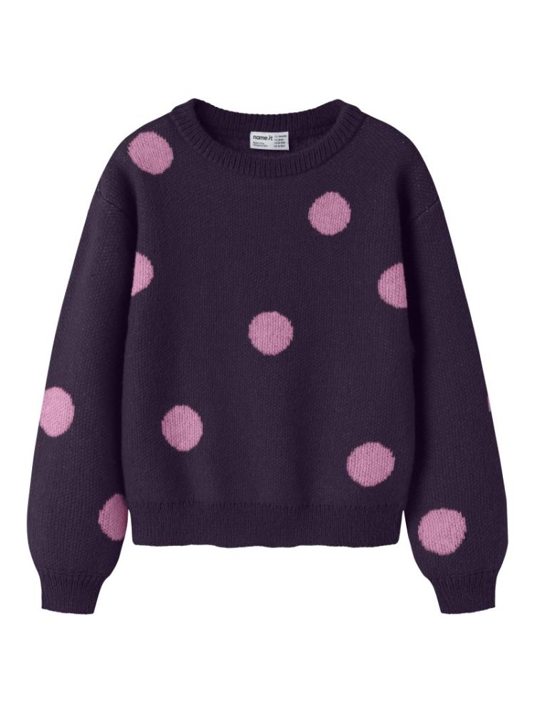 NKFOLISA LS KNIT BF 194240 Navy Cos