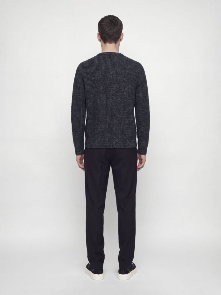 JJLUKE KNIT CREW NECK AW26 175876001 Navy