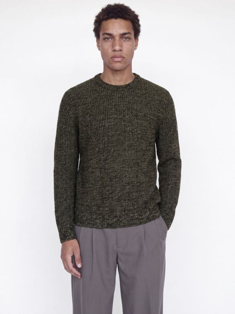JJLUKE KNIT CREW NECK AW26 176725002 Vetiv