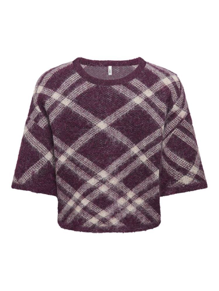 ONLNOEME SS PATTERN O-NECK KNT 177912013 Fig/C