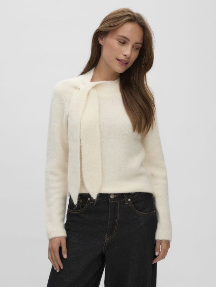 VMVENEZIA LS TIE PULLOVER LCS 222913 Birch