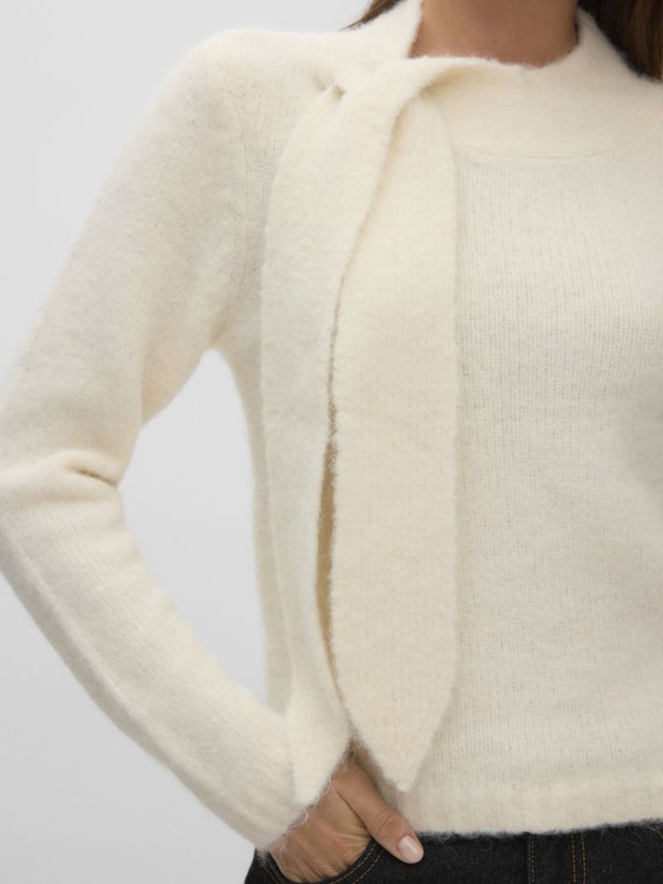 VMVENEZIA LS TIE PULLOVER LCS 222913 Birch