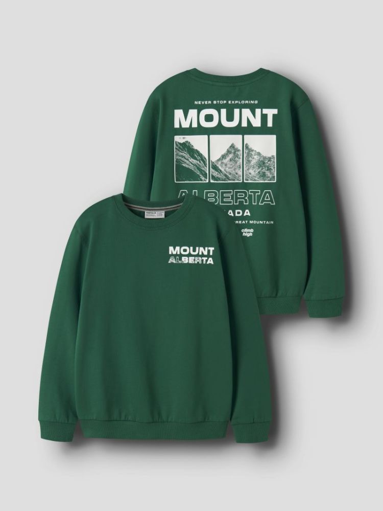 NKMOBUSTER LS NREG SWEAT BRU B 279135 Evergree