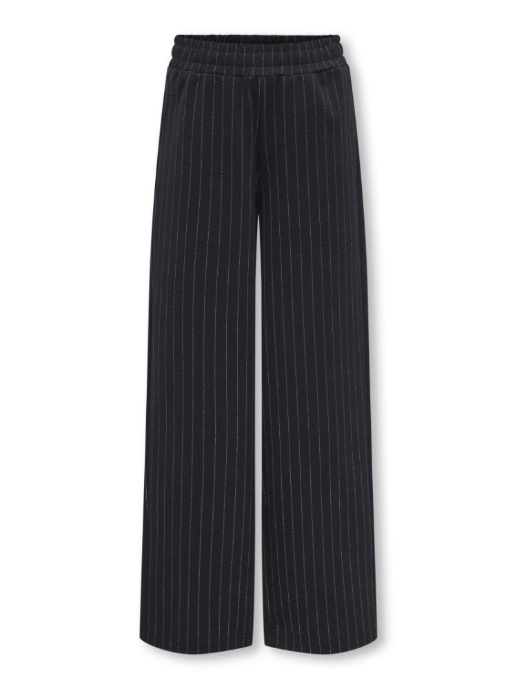 KOGVERA STRIPED LUREX WIDE PAN 186699002 Navy