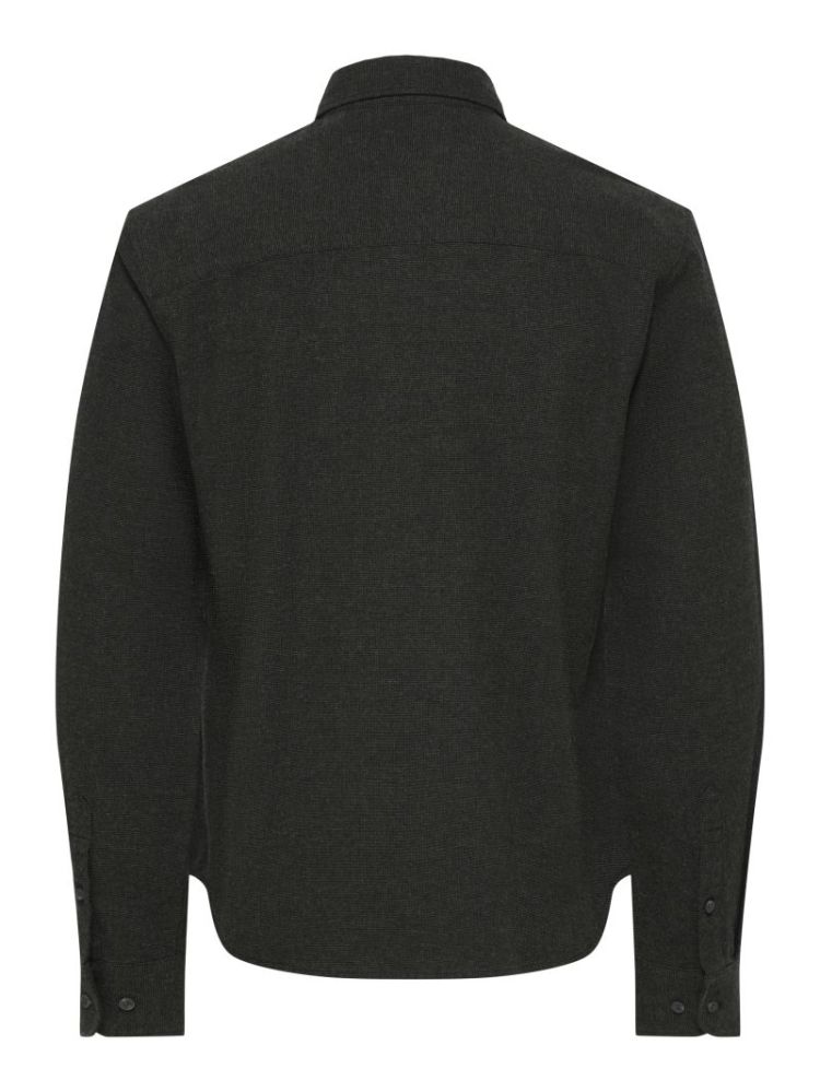 ONSALON LS SLIM SHIRT FRML 300541001 Belug