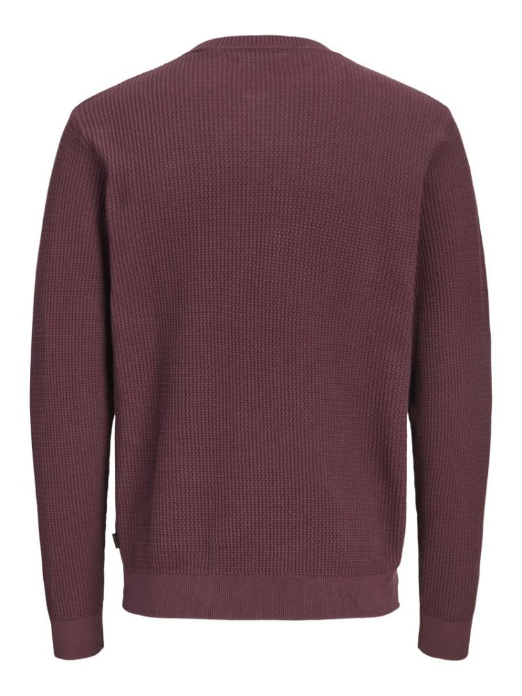 JPRBLUSTANLEY KNIT CREW NECK B 177232002 Tawny