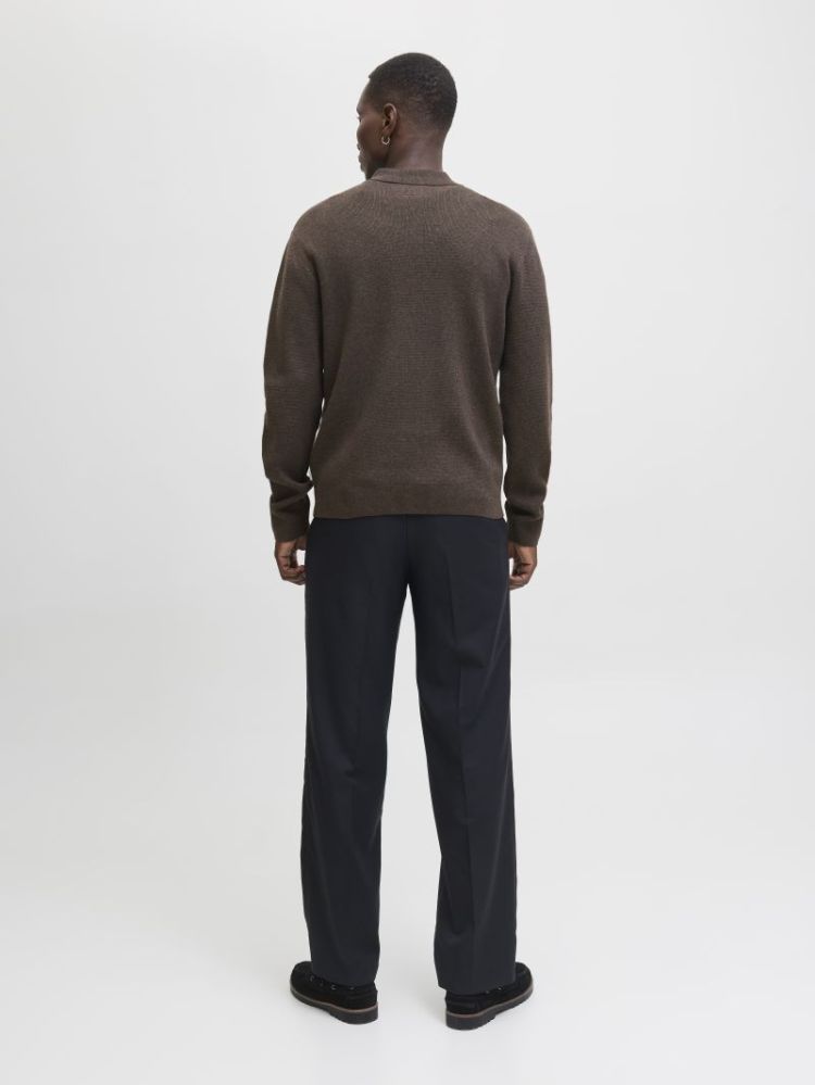 JPRMILANO STITCH KNIT ZIP POLO 176190001 Delic