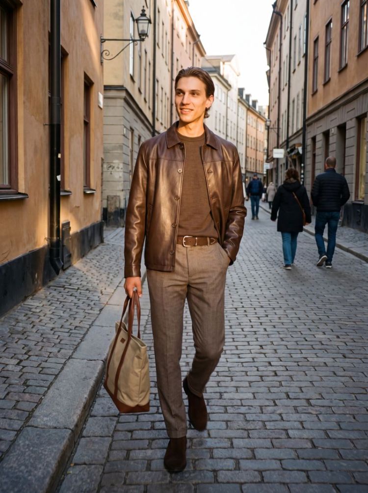 JPSTOLLIE BLAKE WINTER CHINO S 307144001 Cocoa
