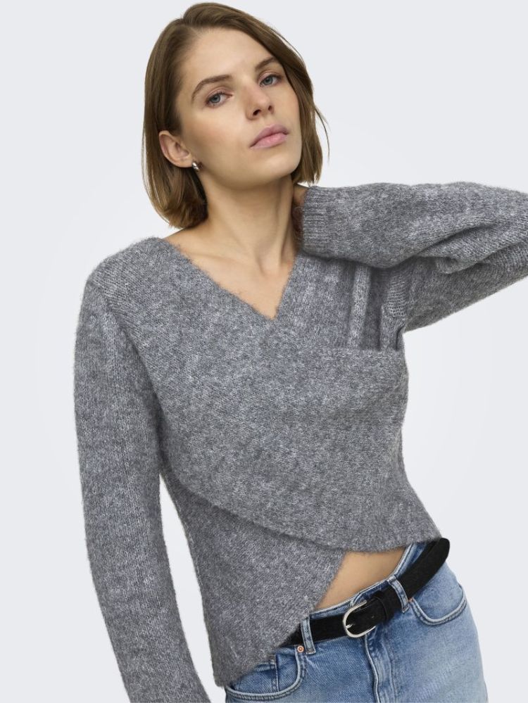 ONLMAGGIE LS CROSS V-NECK CC K 179075 Medium G
