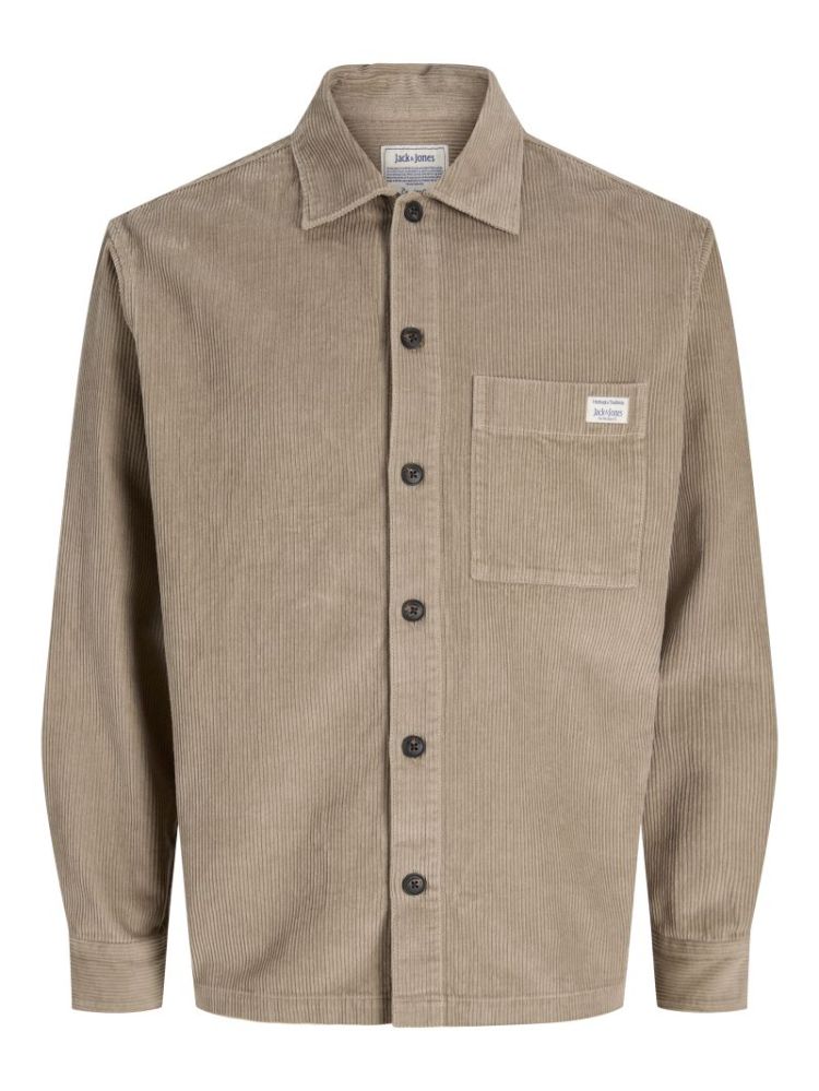 JJZAC CORDUROY OVERSHIRT LS 176552 Crockery
