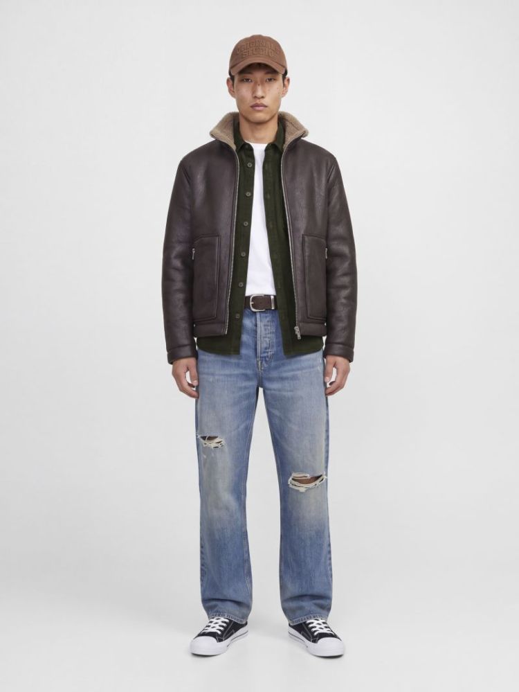 JJZAC CORDUROY OVERSHIRT LS 176668 Rosin