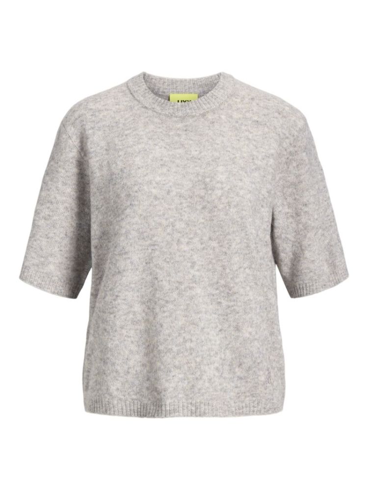 JXVALERIA SS KNIT 179085 Light Gr
