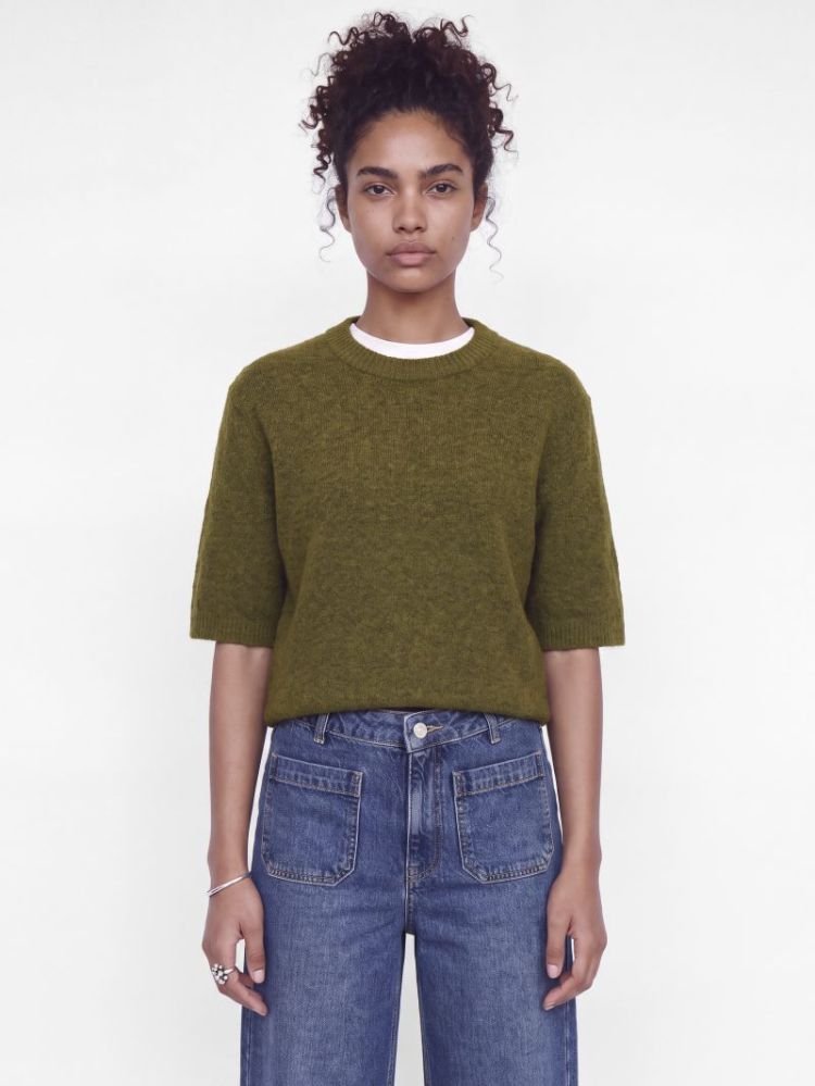 JXVALERIA SS KNIT 176062 Nutria