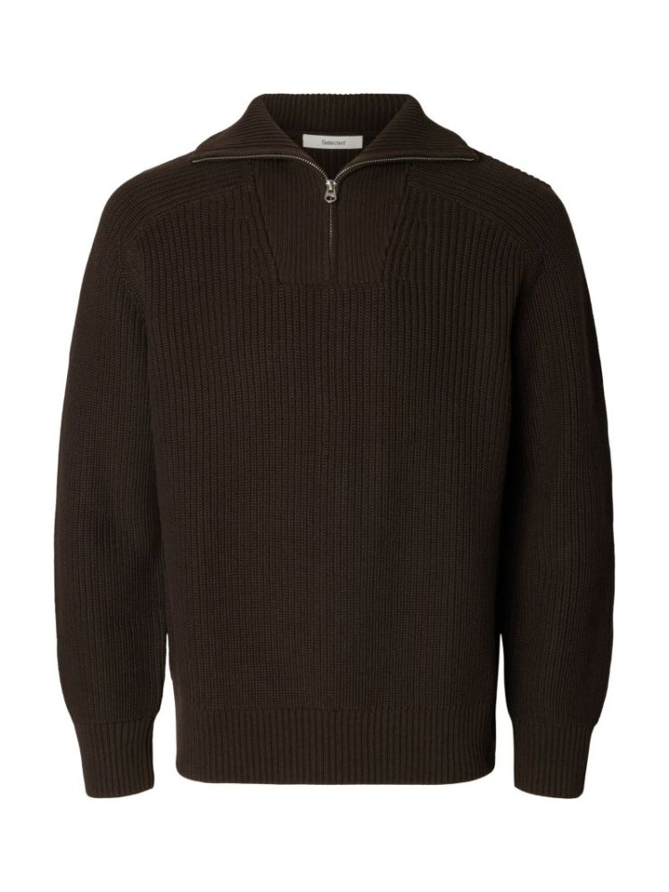 SLMPIM LS KNIT HALF ZIP CAMP 180751 Delicios